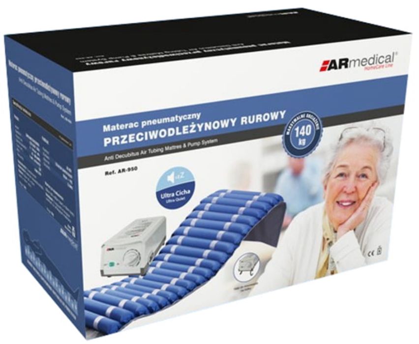 Materac rurowy przeciwodlezynowy