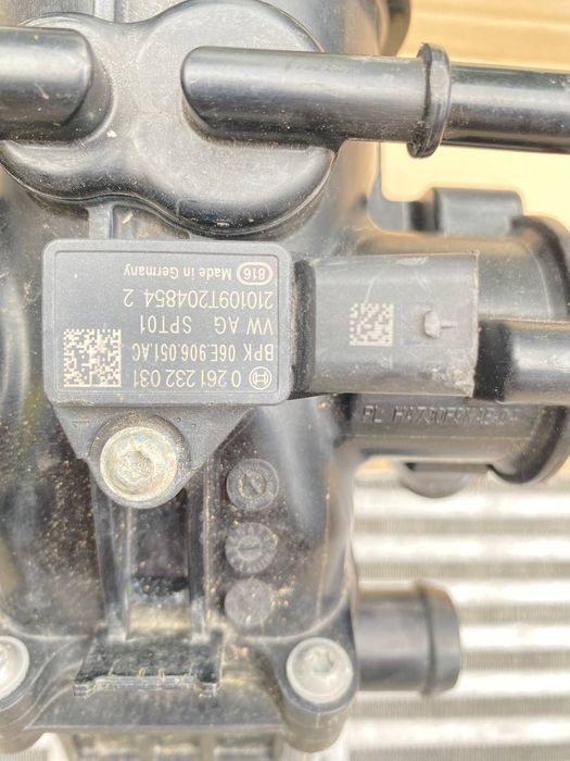 992145805f Porsche 992 радиатор интеркулер