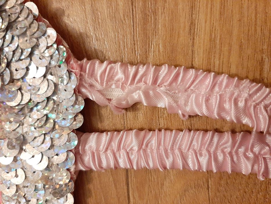 Strój baletnicy kostium z body sukienka baletnica kostium na balet 98