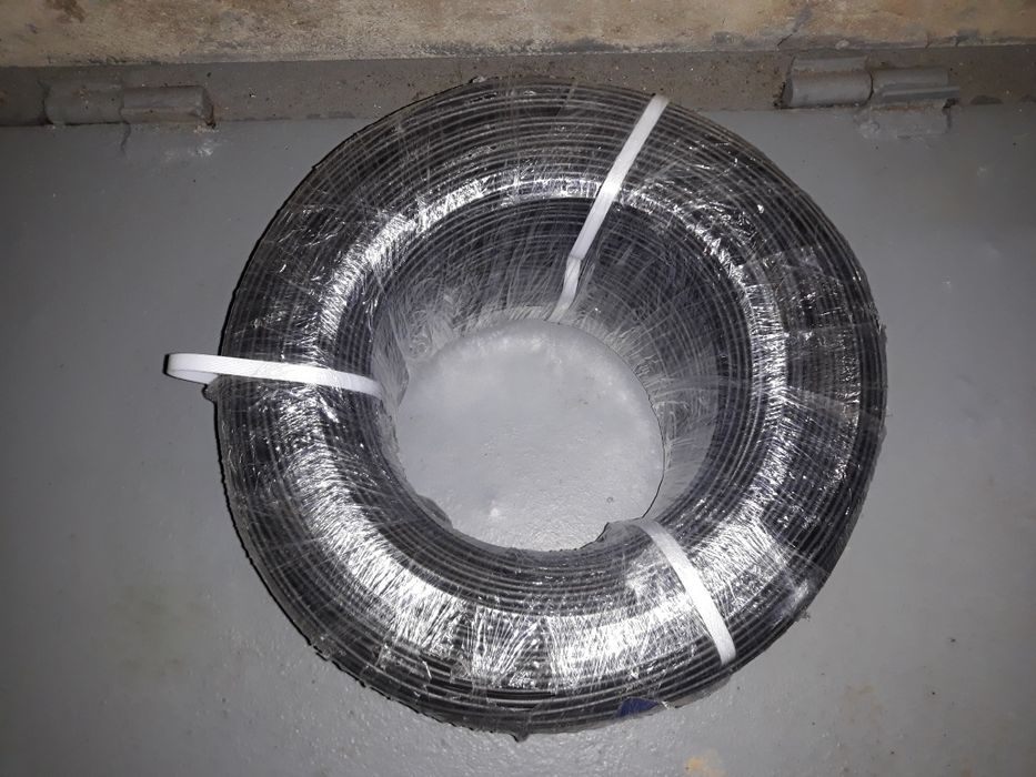 Кабель на тросу вита пара 2 жили мідний  500 м.