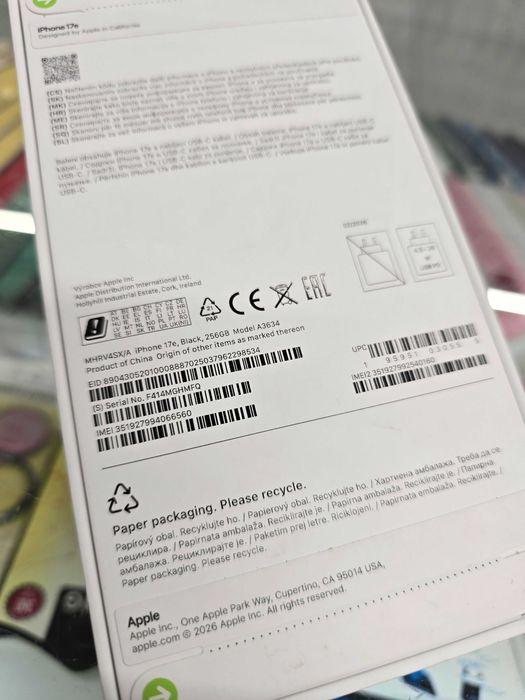 Iphone 17E 256GB NOWY Telakces Felicity *Raty 0%