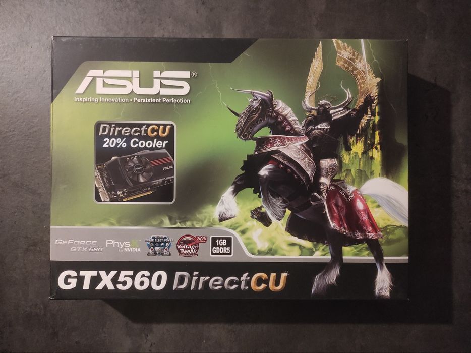 Відеокарта ASUS GTX560 у відмінному стані, робоча на 100%