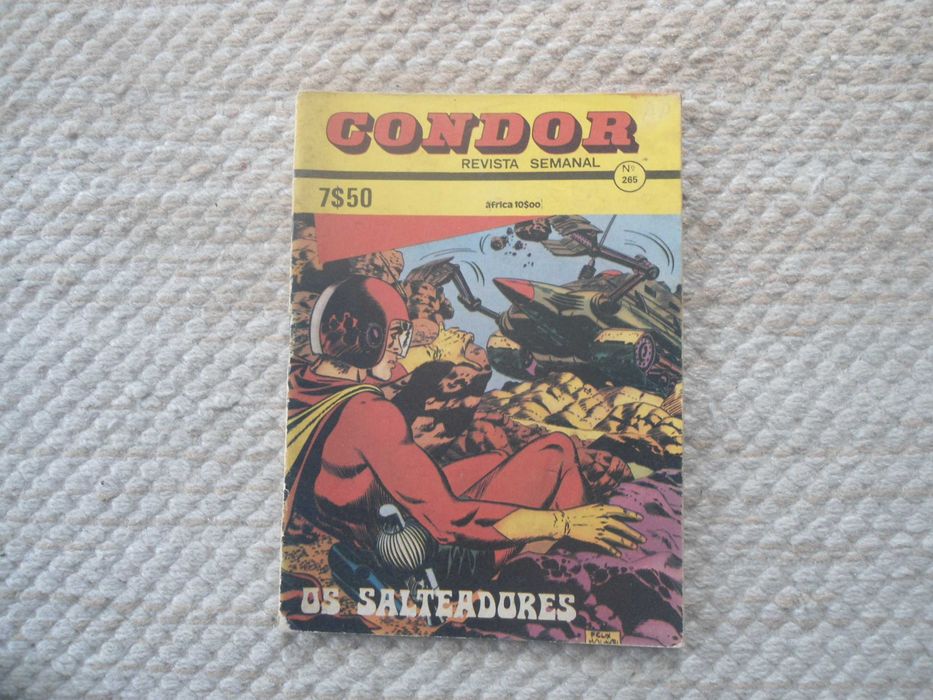 BD Condor Amarelo (anos 70 e 80)