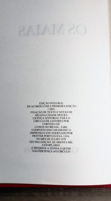 Os Maias - Eça de Queiroz