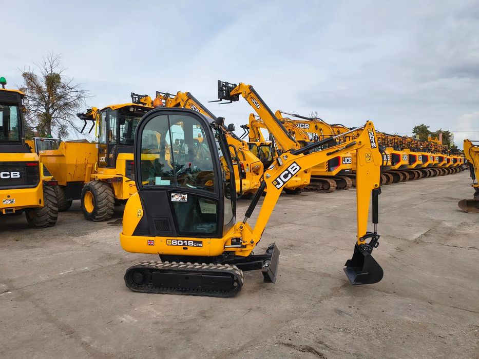 JCB 8018  2017R minikoparka 1,8 TONY Jcb Cat Kubota Yanmar Takeuchi Volvo Terex