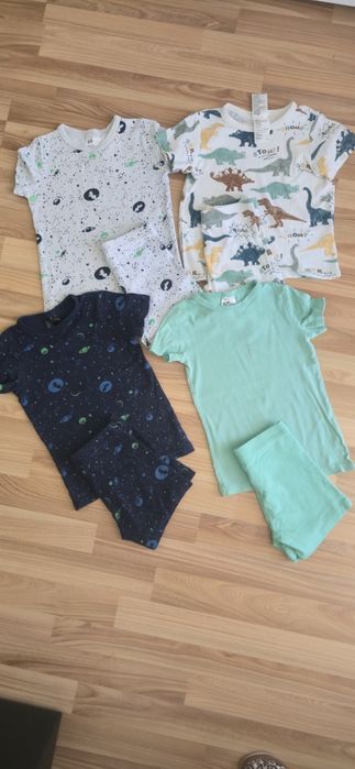 Piżamy krótkie 110/116 H&M