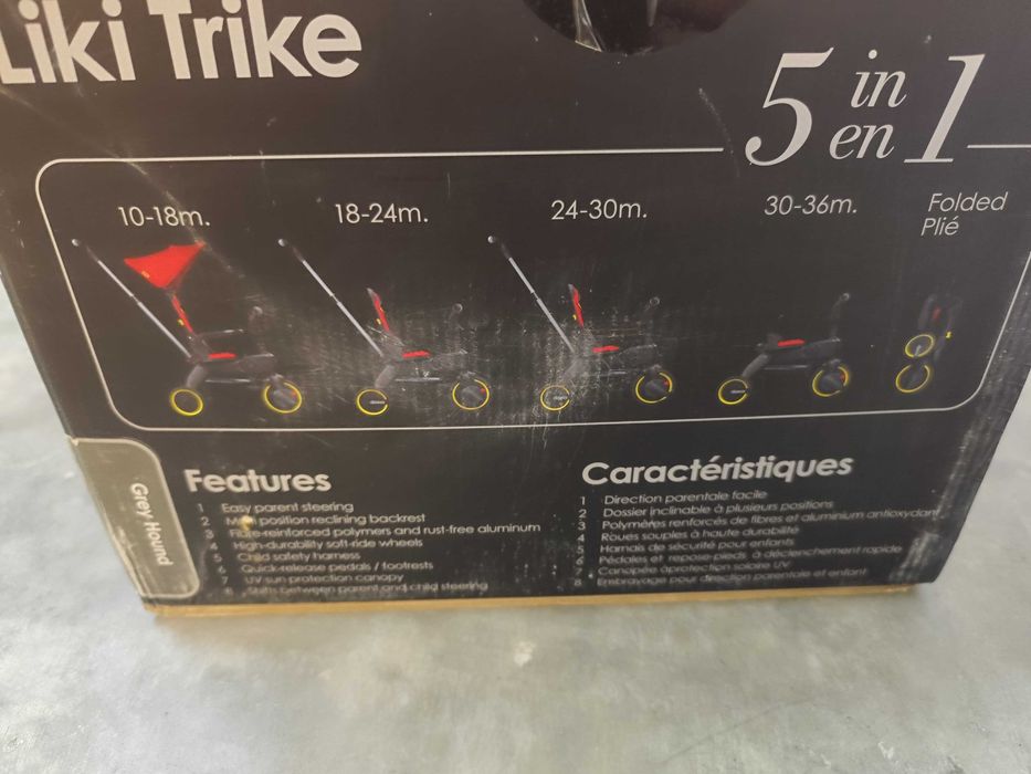 Carrinho / triciclo passeio Donna Liki Triki S1