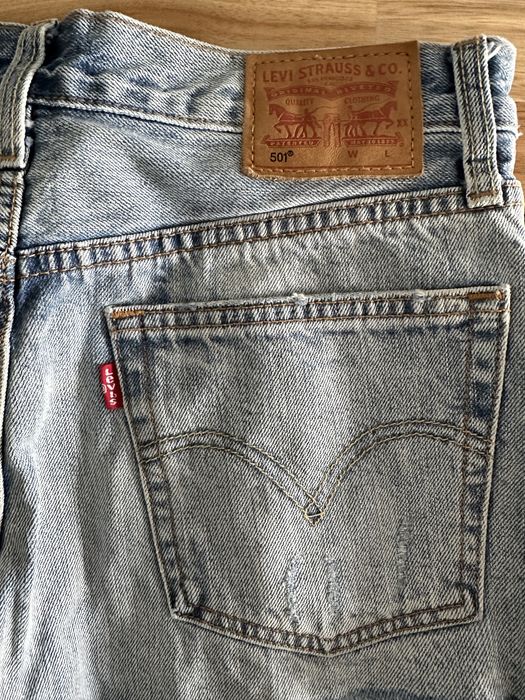 Levis 501 - calções de ganga