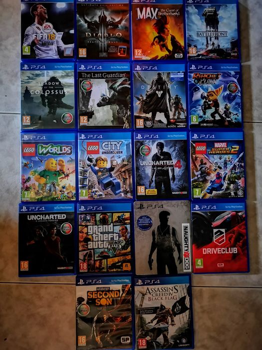 Jogos PS4 Playstation 4