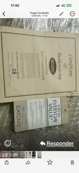 Medidas/Secretaria alt1.09 por 50cm /E a estante alt 1.15 por 1m larg Dois modulos vitrine, Secretaria com sertificado,muita arrumacao para seu quarto