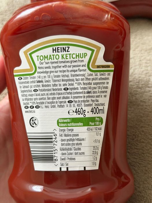Ketchup Heinz nowe.