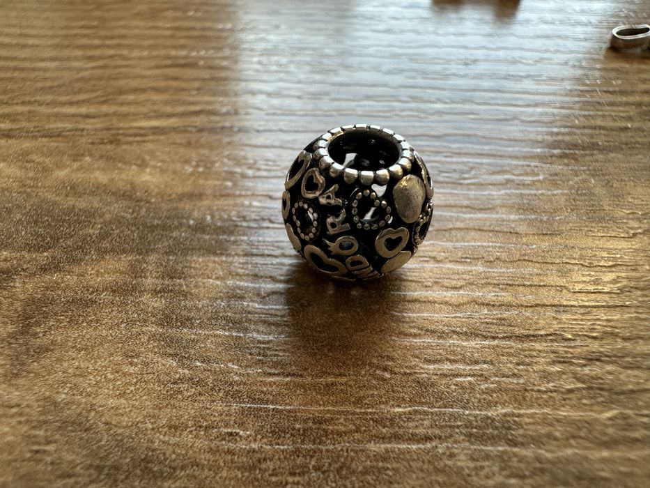 Pandora oryginalny charms splot serc