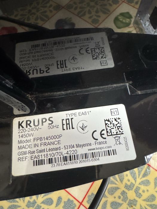 Maquina de cafe Krups como nova
