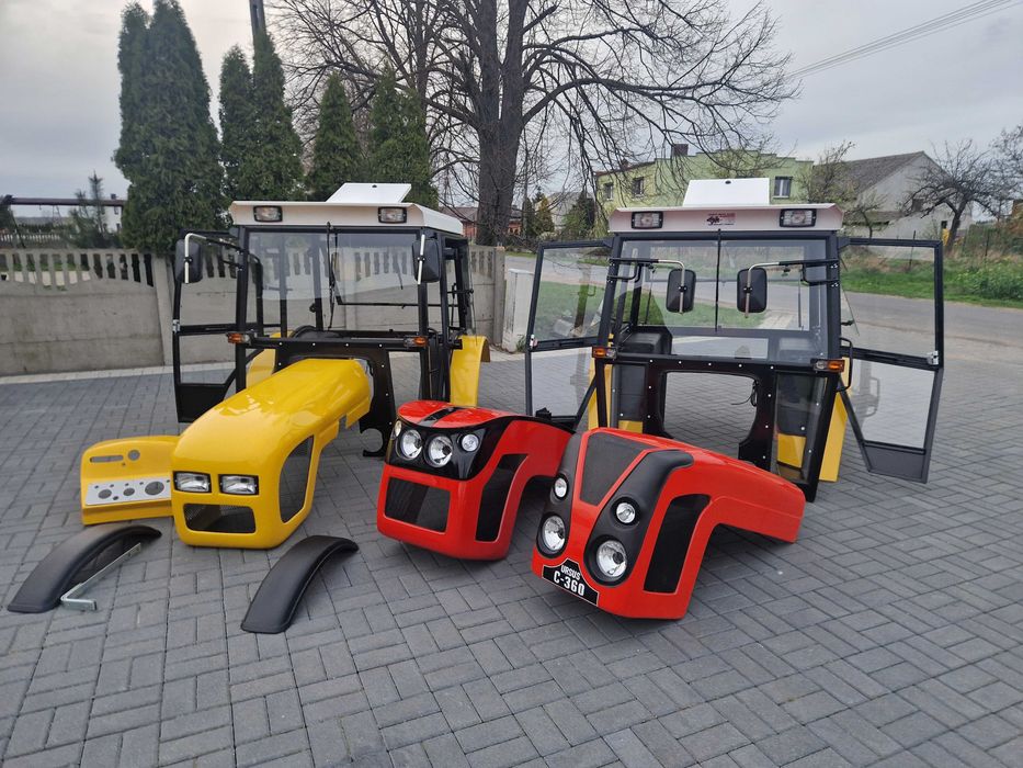 Kabina C360 C330 maska błotniki URSUS C-360 C-330 MF235 MF255 DOSTAWA