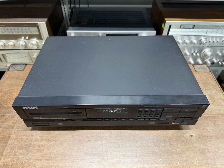 ‼️ Philips CD830 – Odtwarzacz CD Hi-Fi z Przetwornikiem Bitstream, Legendarnym Napędem CDM-4 i Solidną Konstrukcją Audio | Audio Room