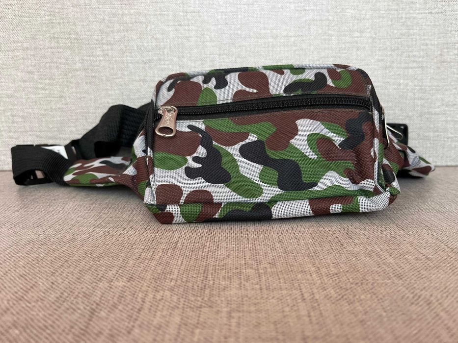 Bolsa de Cintura / Waist Bag Militar | Múltiplos Bolsos