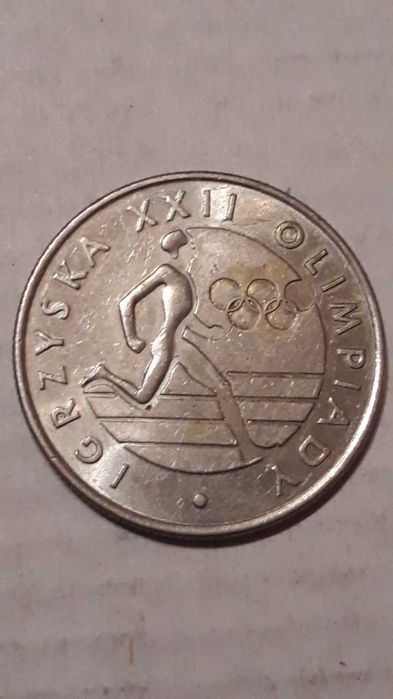 PRL moneta okolicznościowa  XXII Igrzyska Olimpiady