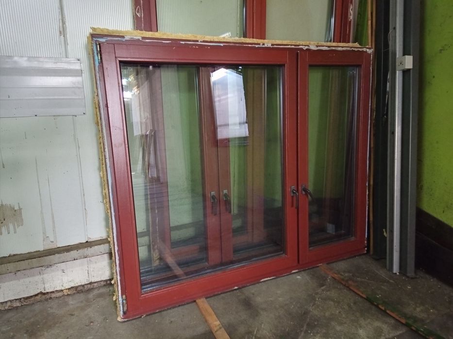 Okna drewniane z demontażu