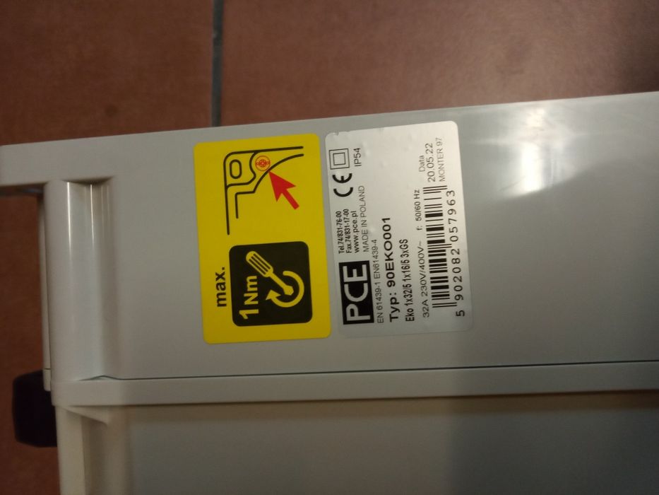 Rozdzielnia budowlana