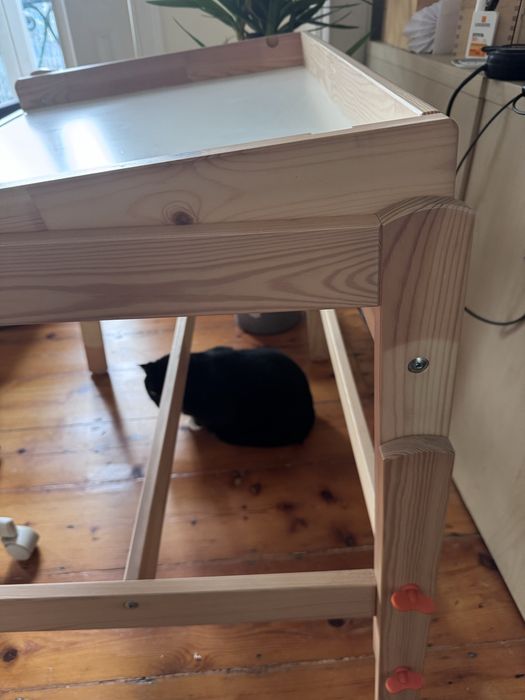 Secretaria criança IKEA Regulável laranja