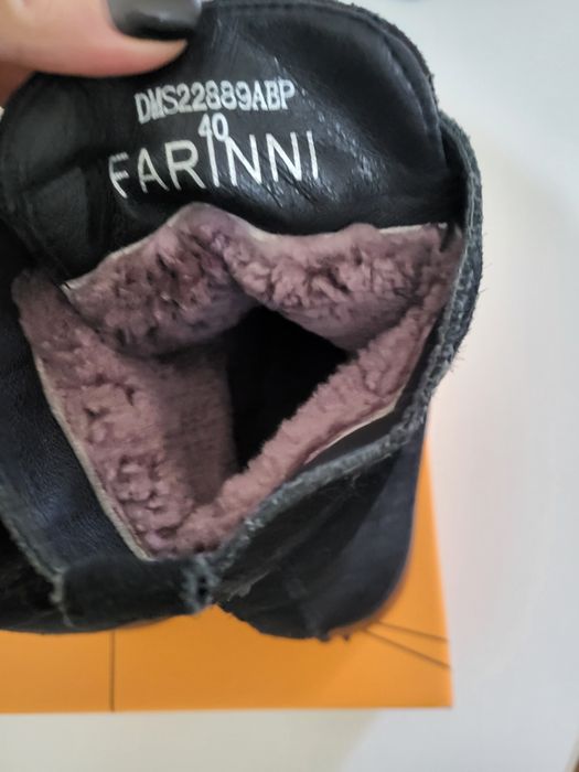 Замшевые ботиночки на флисе теплые