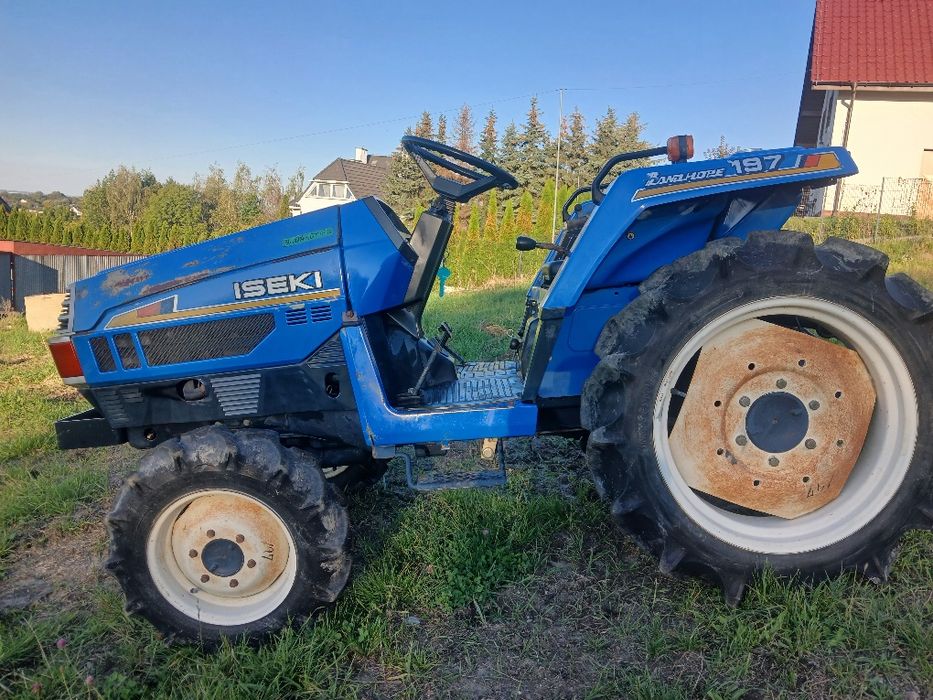 Japoński traktor iseki landhope Wspomaganie 4x4
