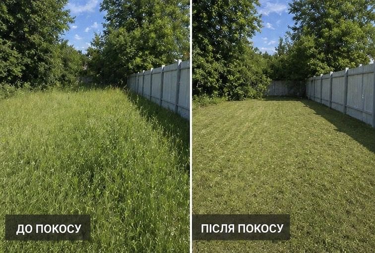 Покос трави та бурʼянів
