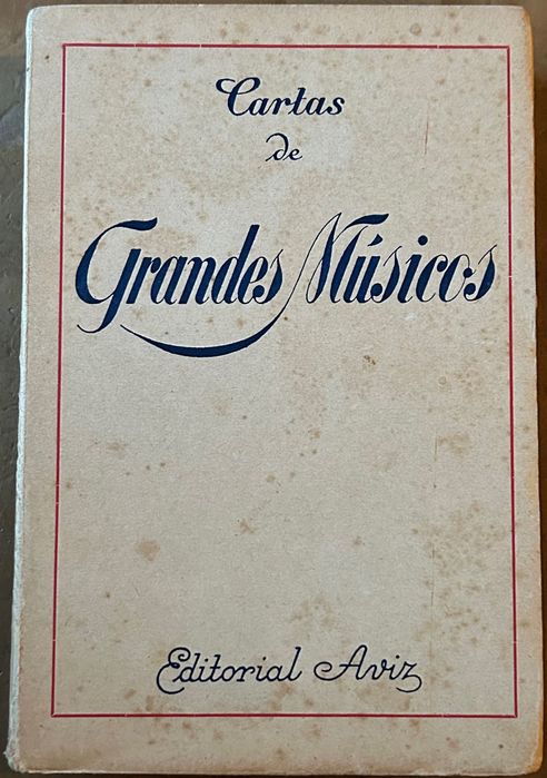 Livro Cartas de Grandes Músicos