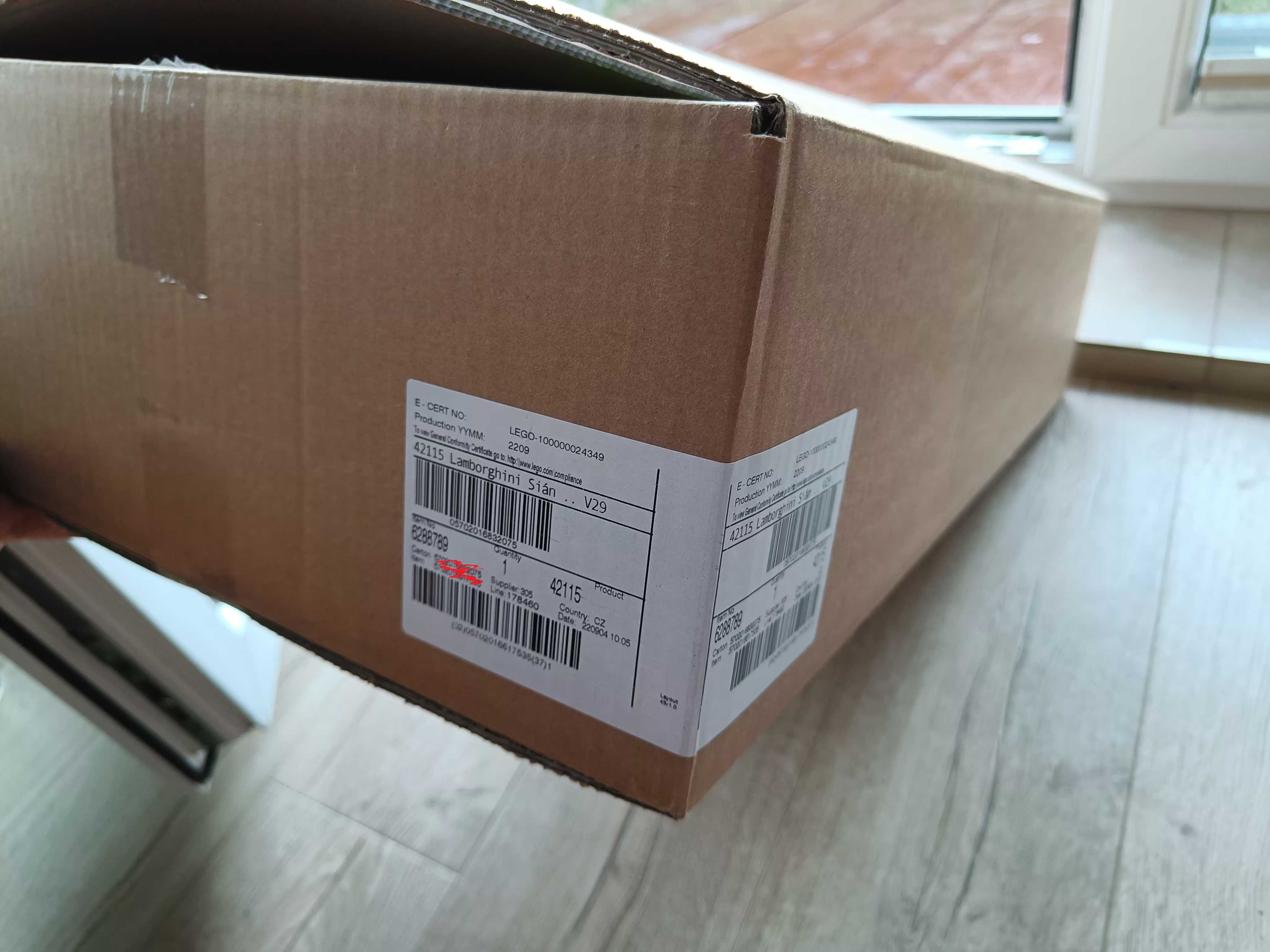 Nowe klocki LEGO Technic 42115 Lamborghini Sian FKP 37 Warszawa W ochy OLX.pl