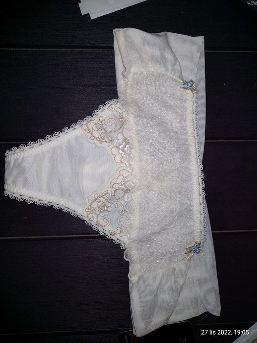 Figi damskie stringi r. S , Kinga, nowe