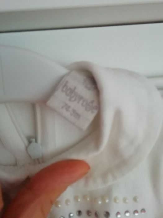 PROMOCJA 35ZŁ Sukienka, bolerko i opaska do chrztu