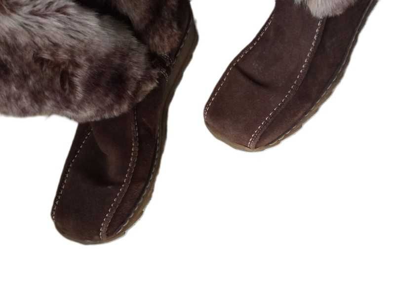 Tamaris ciepłe damskie kozaki  r 39 wkł 24,5
