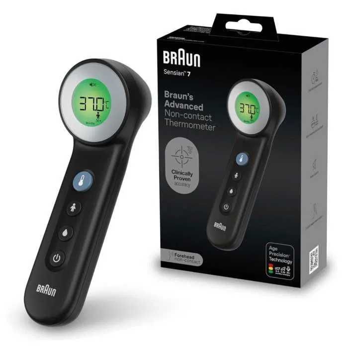 POWYSTAWOWY / termometr Braun bnt400 black