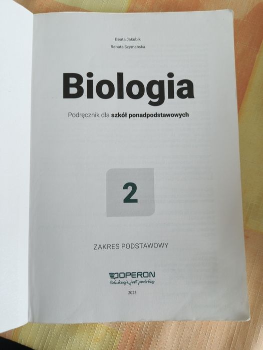 Biologia 2 podręcznik