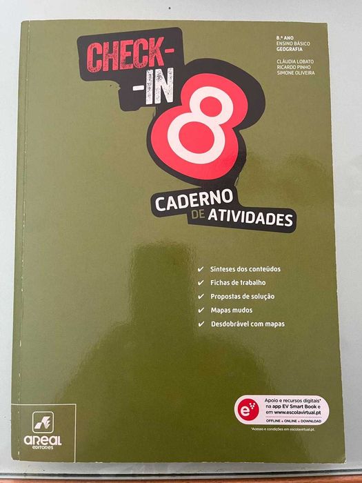 Cadernos de Actividade_8º ano_Várias disciplinas