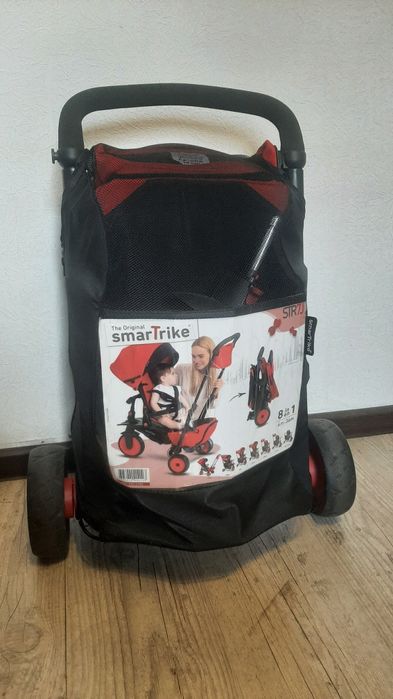 Трёхколесний велосипед коляска. Smart Trike 8в1