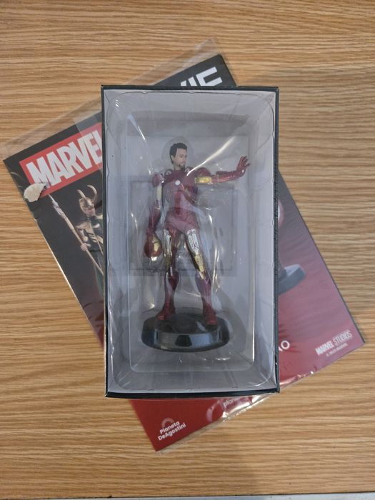 Figura Iron Man Planeta De Agostini + fascículo  coleção
