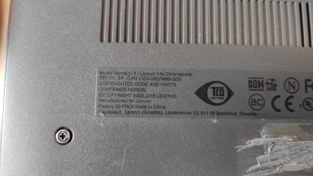 Laptop Lenovo Chromebook 14e sklep play