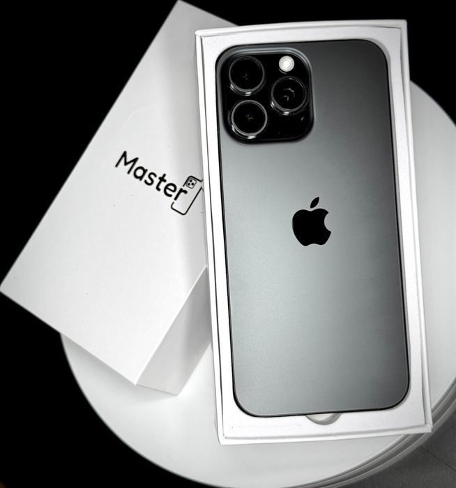 Apple iphone 16 pro max 256gb black jak nowy 100% bat 6msc gwar