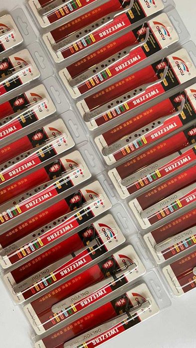 Пінцет ONLYOU пинцет высокоточный серебряный