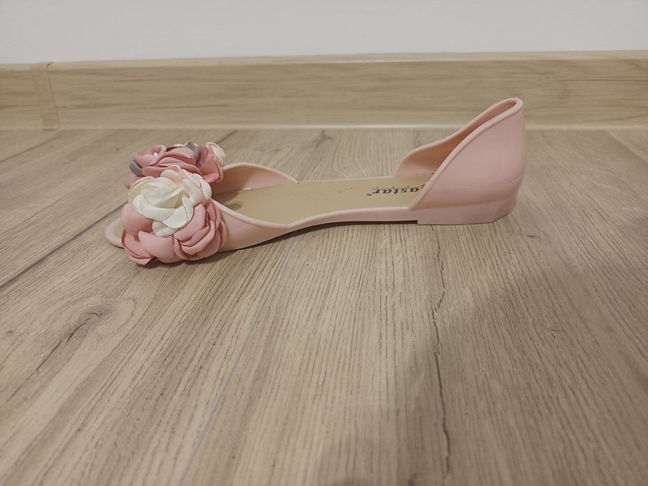 Buty balerinki gumowe