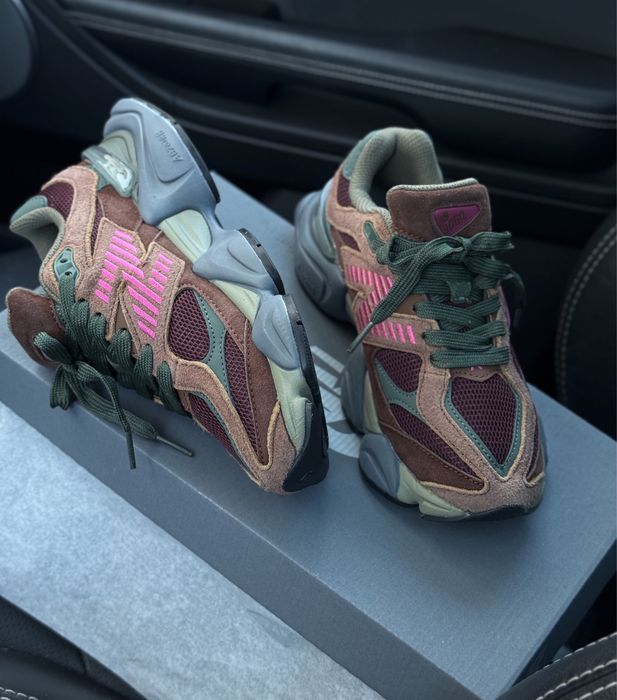 36-45 р кросівки New balance 9060 Burgundy Pink