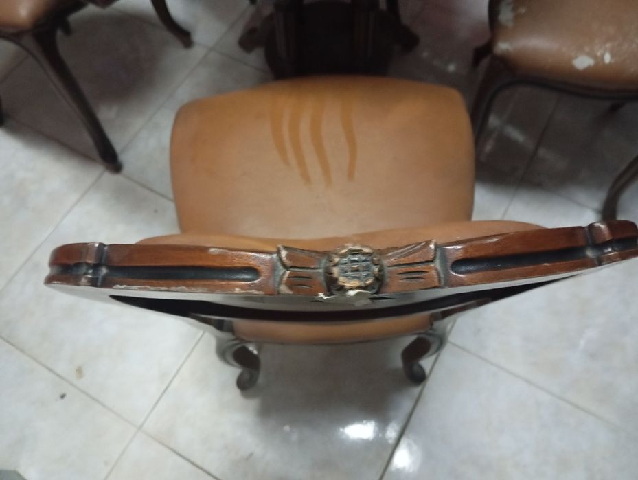 Mesa vintage de jogos