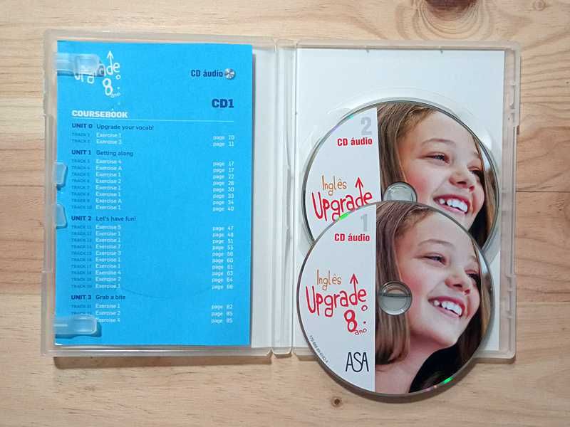 CDs Áudio Upgrade 8º Ano