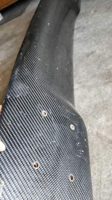 Spoiler Traseiro Fibra Look Carbono