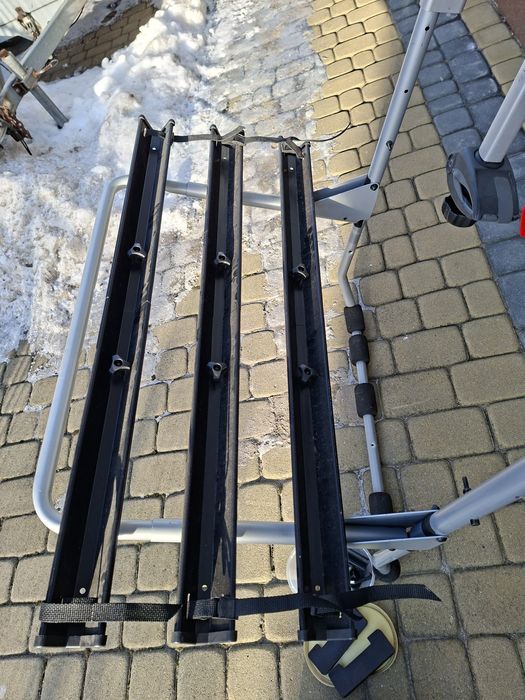 Thule 973 bagażnik rowerowy na klapę bus, T4 T5 VITO TRAFIC Kamper