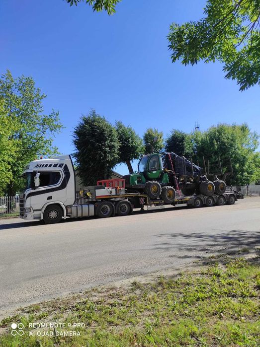 Transport MASZYN i Gabarytów | UE | Skandynawia