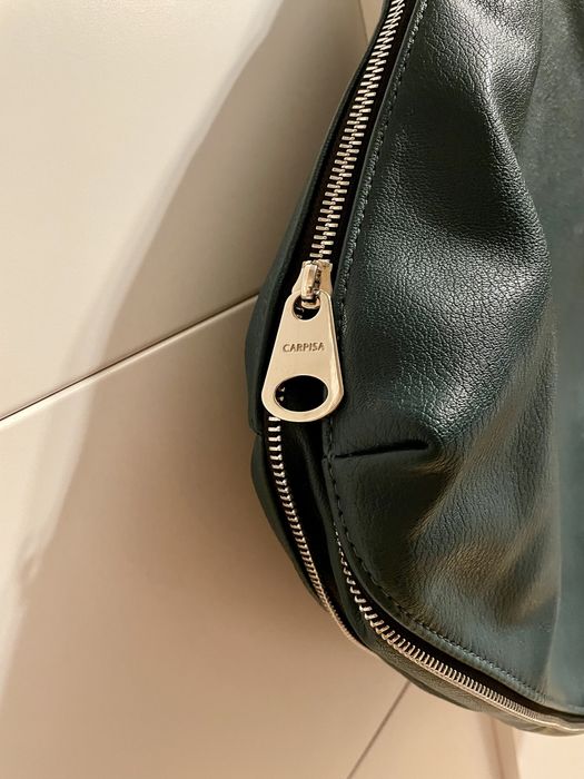 torba na ramię Carpisa butelkowa zieleń stan idealny