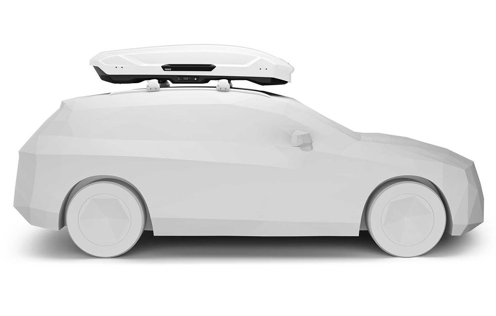 Thule Motion 3 XL Low Box dachowy Biały połysk od ręki fv gw wysyłka