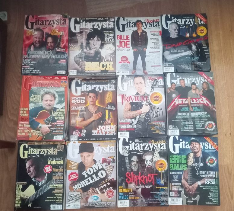 Magazyny gitarzysta 2006 - 2017